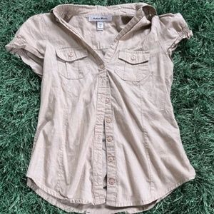 Brown Vintage Blouse